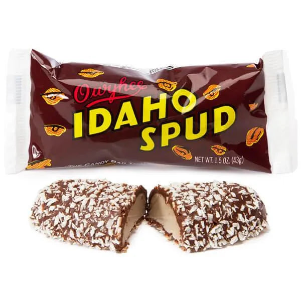 Idaho Spud Candy Bars: 18-Piece Box