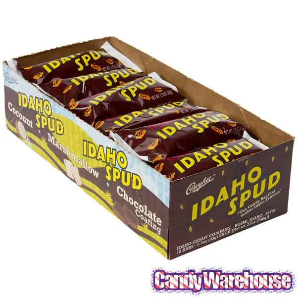 Idaho Spud Candy Bars: 18-Piece Box