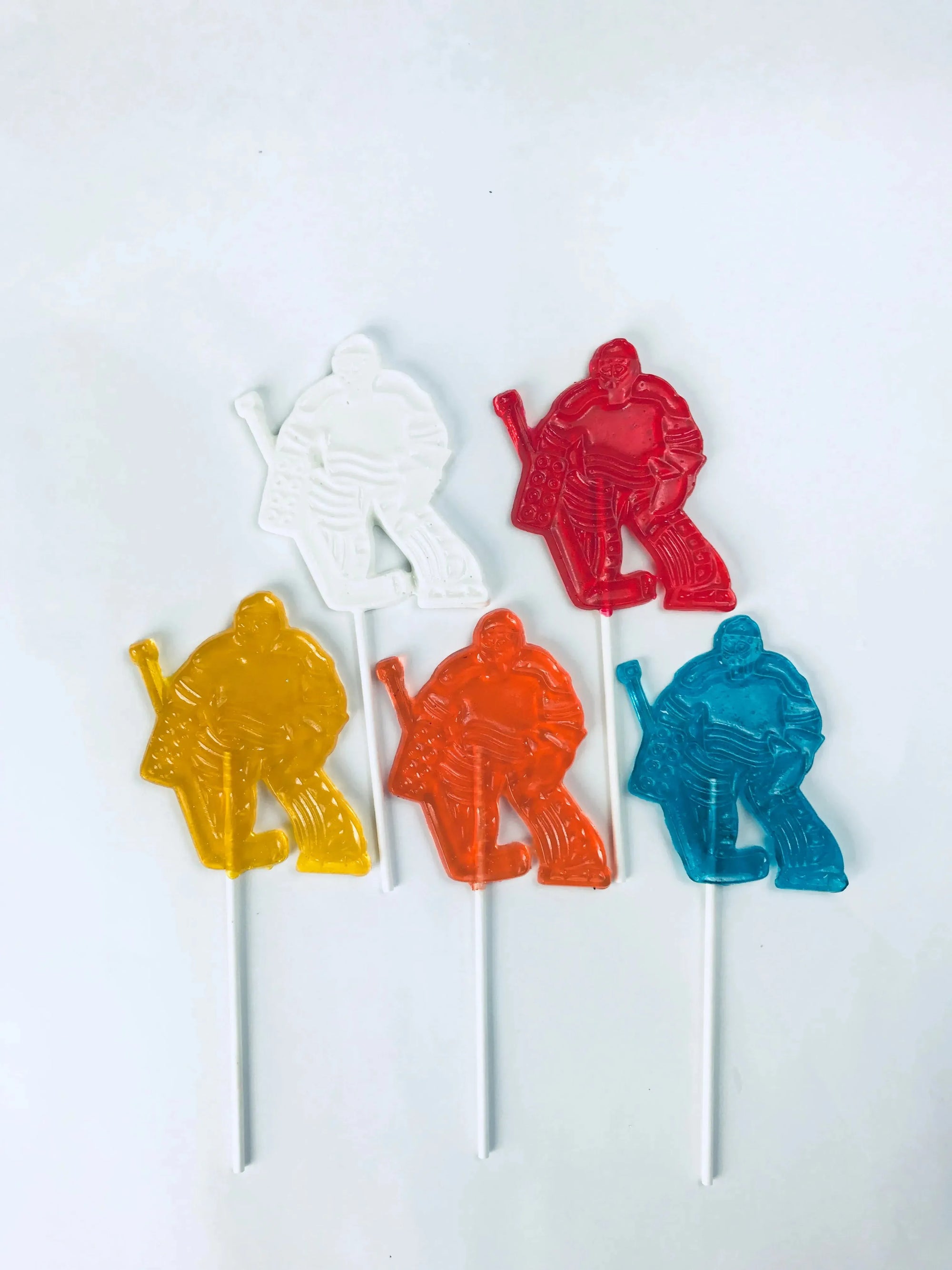 Pure Sugar Candy Hockey Goalie Lollipop