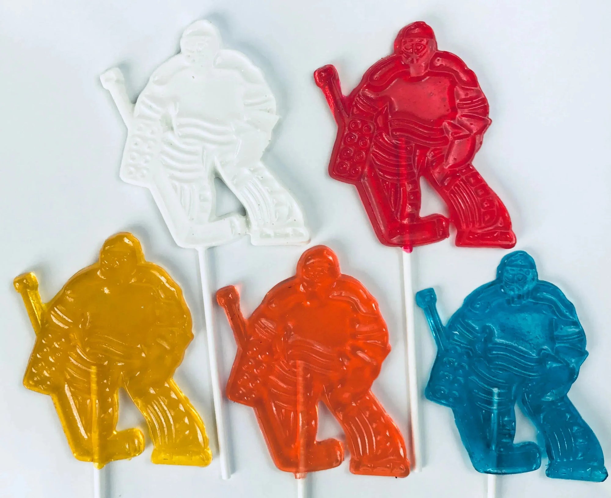 Pure Sugar Candy Hockey Goalie Lollipop