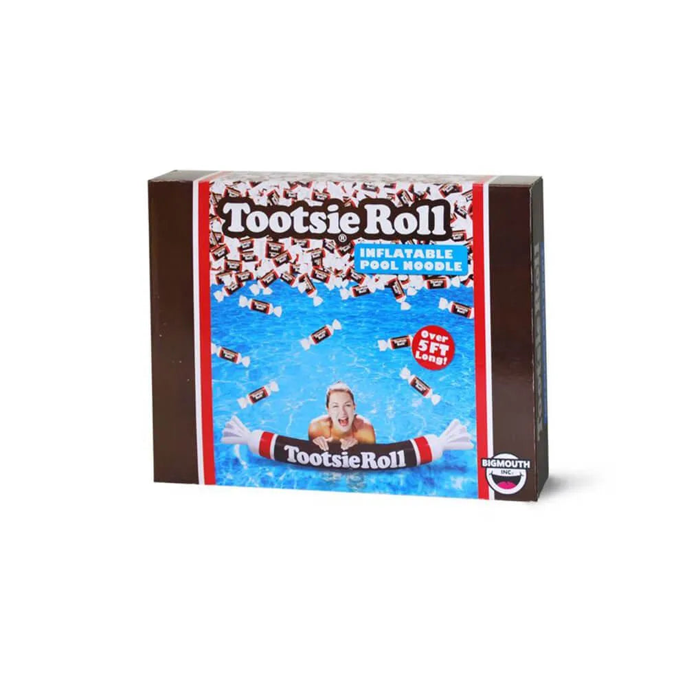 Inflatable Tootsie Roll Pool Noodle: 5-Foot