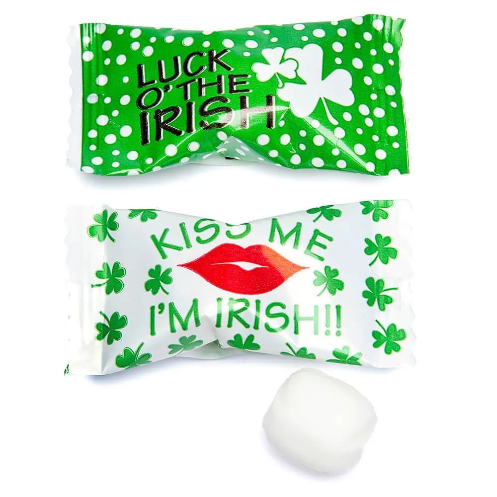 Irish Saint Patrick's Day Wrapped Buttermint Creams: 300-Piece Case