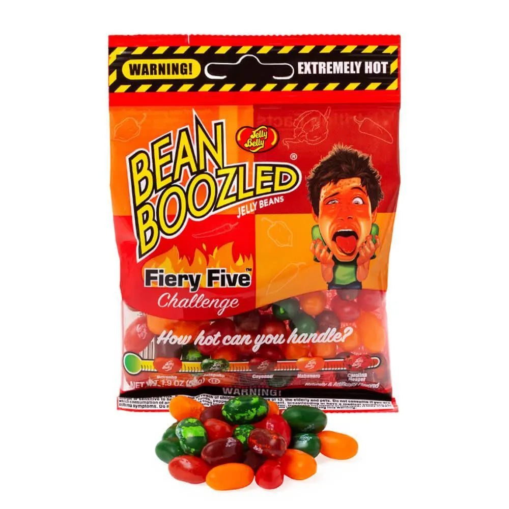 Jelly Belly 1.9-Ounce Bean Boozled Fiery Five Jelly Beans: 12-Piece Box