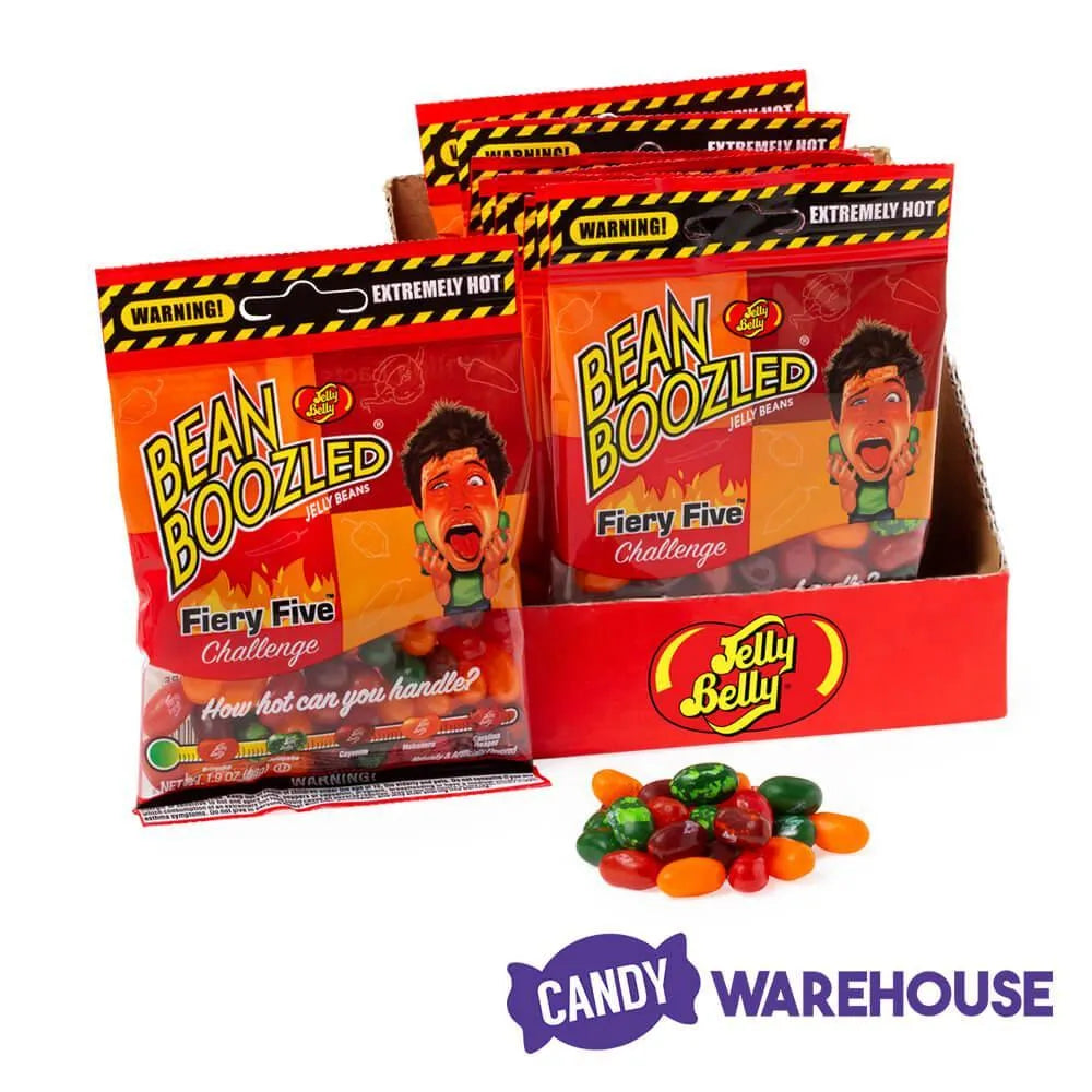 Jelly Belly 1.9-Ounce Bean Boozled Fiery Five Jelly Beans: 12-Piece Box