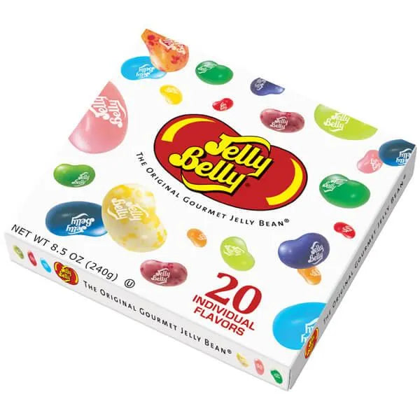 Jelly Belly 20 Flavors Jelly Beans Sampler: 8.5-Ounce Gift Box