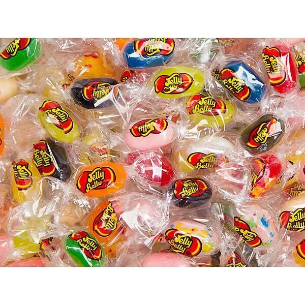 Jelly Belly 20 Flavors Jelly Beans - Wrapped: 5LB Case