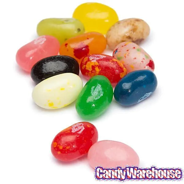 Jelly Belly Assorted Flavors Jelly Beans Mini Packets: 80-Piece Box