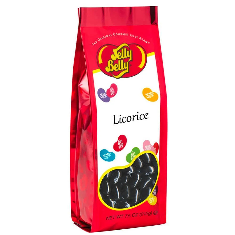 Jelly Belly Black Licorice Jelly Beans: 7.5-Ounce Bag