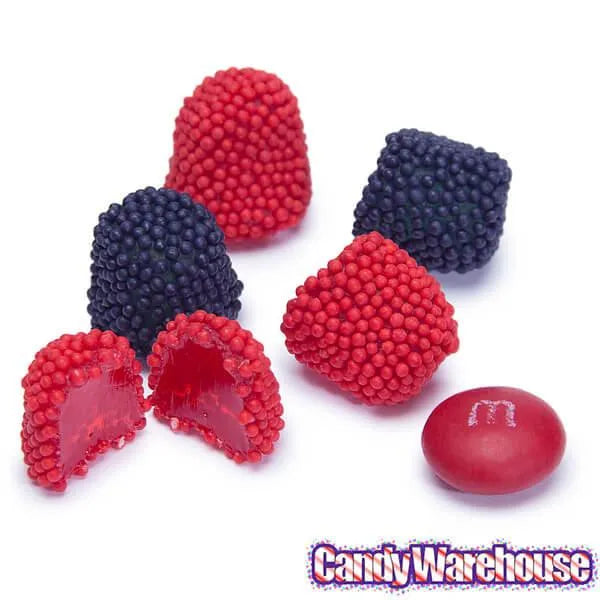 Jelly Belly Blueberry & Strawberry Gumdrops Candy: 10LB Case