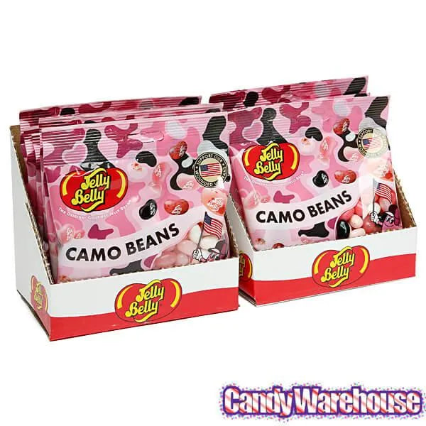 Jelly Belly Camo Jelly Beans 3.5-Ounce Bags - Pink: 12-Piece Display