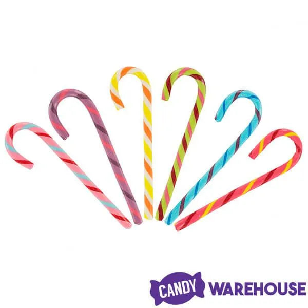 Jelly Belly Candy Canes - Assorted: 80-Piece Bucket