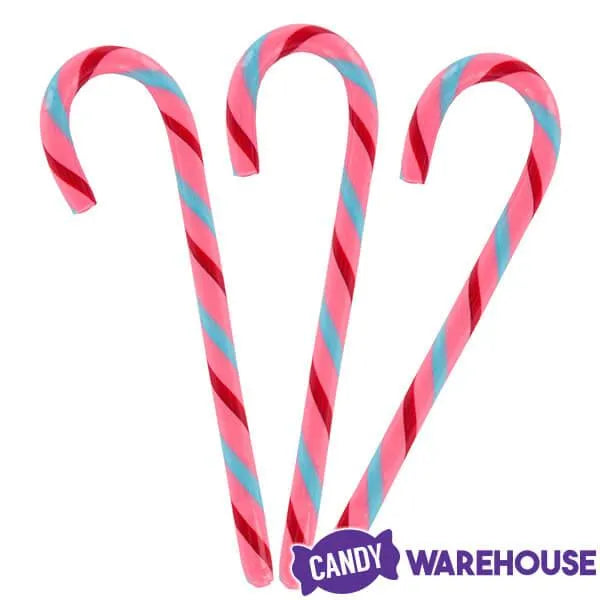 Jelly Belly Candy Canes - Cotton Candy: 80-Piece Bucket