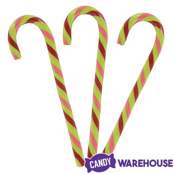 Jelly Belly Candy Canes - Watermelon: 80-Piece Bucket