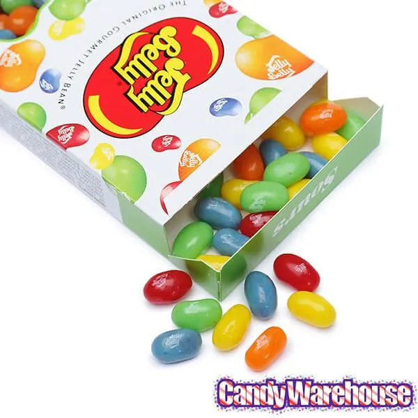 Jelly Belly Candy Sours Jelly Beans 4.5-Ounce Boxes: 12-Piece Case