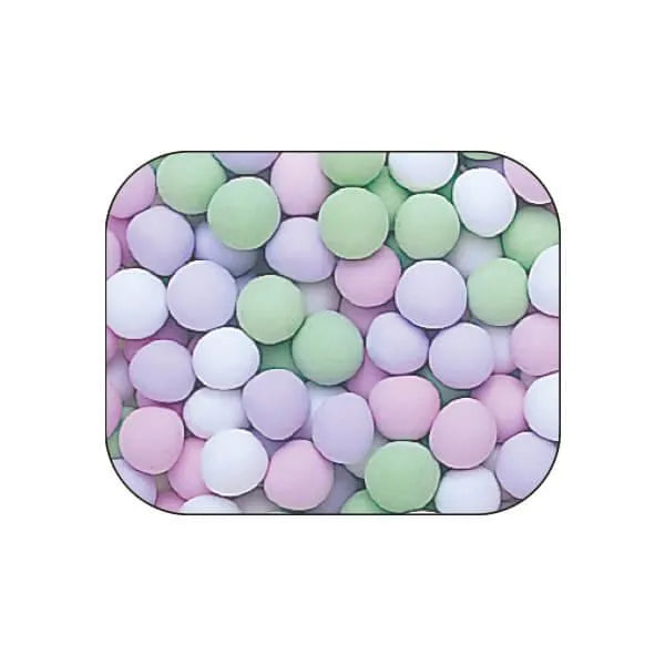 Jelly Belly Chocolate Dutch Mint Balls - Assorted Pastels: 10LB Case