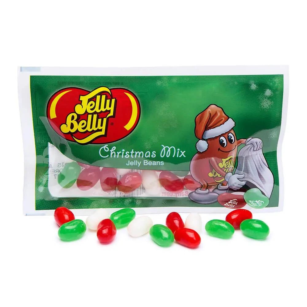 Jelly Belly Christmas Mix Jelly Beans 1-Ounce Packs: 30-Piece Display