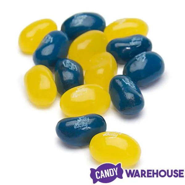 Jelly Belly Color Combo - Blue and Yellow Blend: 4LB Box