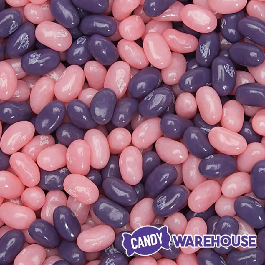 Jelly Belly Color Combo - Pink and Purple Blend: 4LB Box