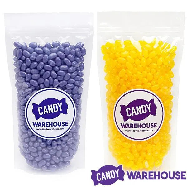 Jelly Belly Color Combo - Purple and Yellow Blend: 4LB Box