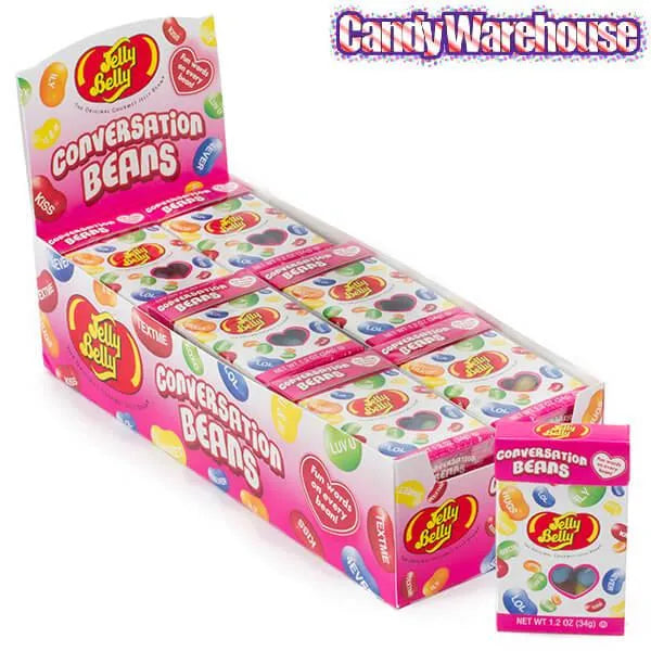 Jelly Belly Conversation Jelly Beans 1.2-Ounce Packs: 24-Piece Display