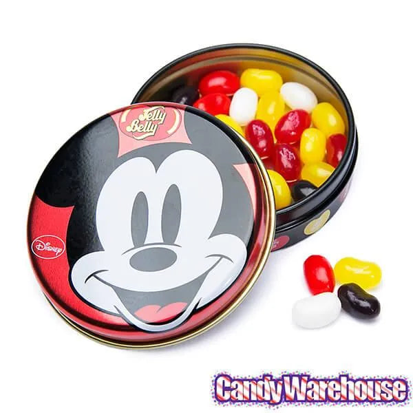 Jelly Belly Disney Mickey & Minnie Jelly Beans 1-Ounce Tins: 12-Piece Display