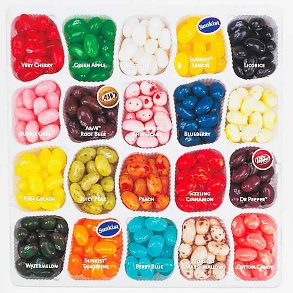 Jelly Belly Hanukkah 20 Flavors Jelly Beans Sampler: 8.5-Ounce Gift Box