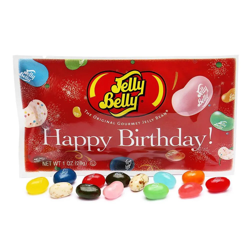 Jelly Belly Happy Birthday Jelly Beans 1-Ounce Packs: 30-Piece Display