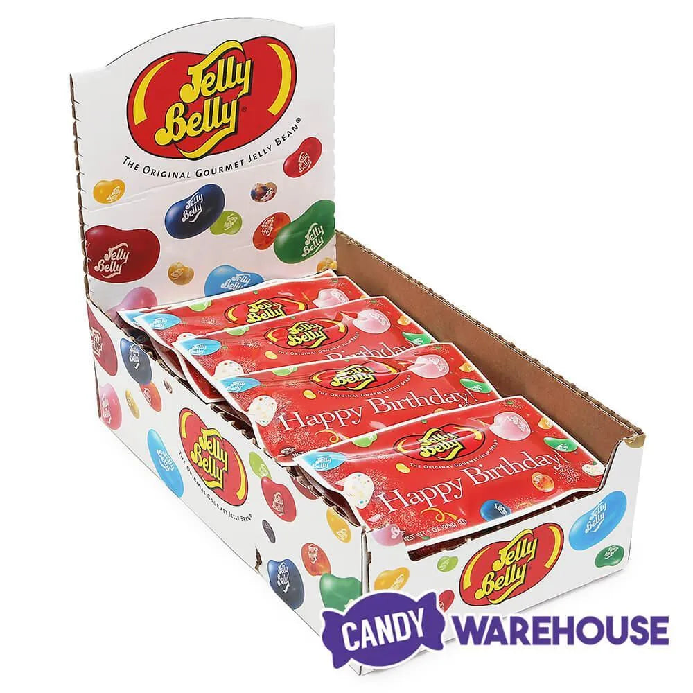 Jelly Belly Happy Birthday Jelly Beans 1-Ounce Packs: 30-Piece Display