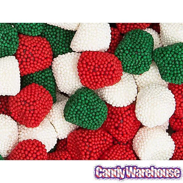 Jelly Belly Jingle Bell Gumdrops Christmas Candy: 10LB Case