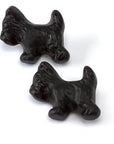 Jelly Belly Black Licorice Scottie Dogs Peg Bags: 12-Piece Case