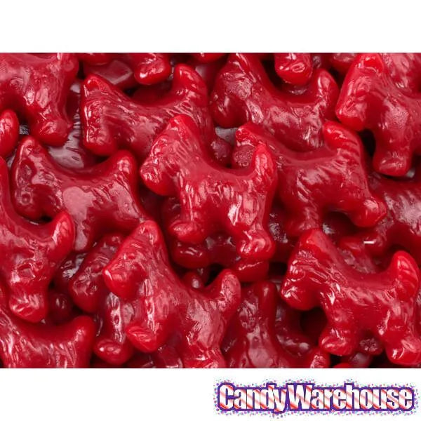 Jelly Belly Licorice Scottie Dogs - Red: 5LB Bag