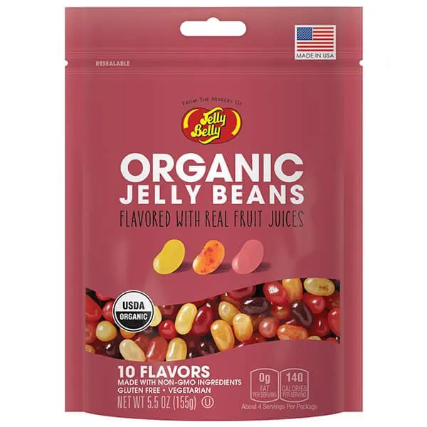 Jelly Belly Organic Jelly Beans: 5.5-Ounce Bag