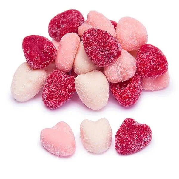 Jelly Belly Petite Sour Hearts Candy: 10LB Case