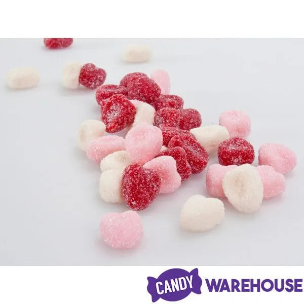 Jelly Belly Petite Sour Hearts Candy: 10LB Case