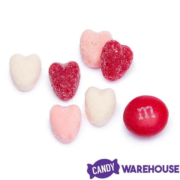 Jelly Belly Petite Sour Hearts Candy: 10LB Case