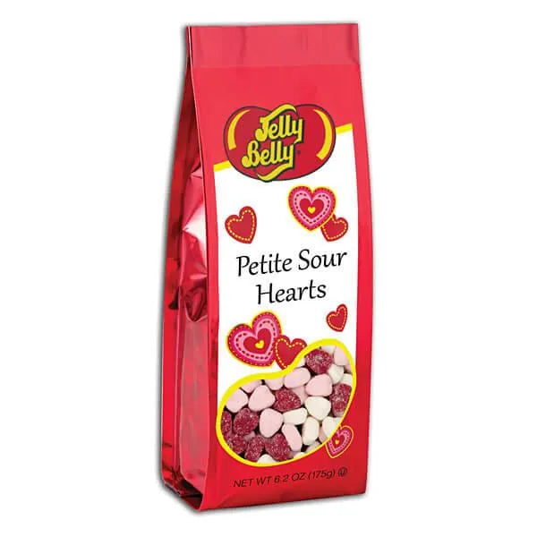 Jelly Belly Petite Sour Hearts Candy: 6.2-Ounce Bag