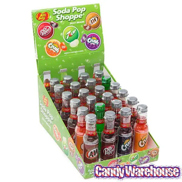 Jelly Belly Soda Pop Shoppe Jelly Beans Bottles: 48-Piece Case