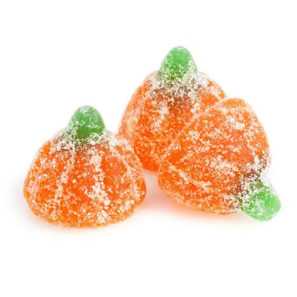 Jelly Belly Sour Gummy Pumpkins Candy: 10LB Case