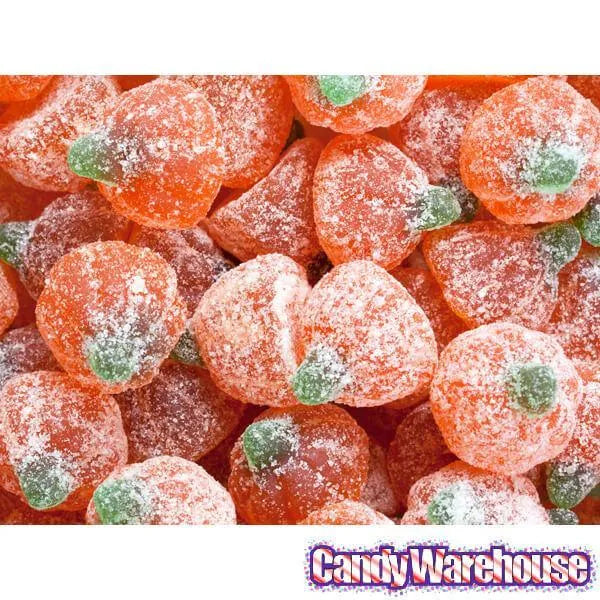 Jelly Belly Sour Gummy Pumpkins Candy: 10LB Case