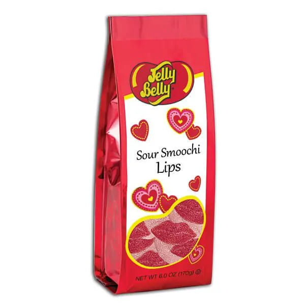 Jelly Belly Sour Smoochie Candy Lips: 6-Ounce Bag