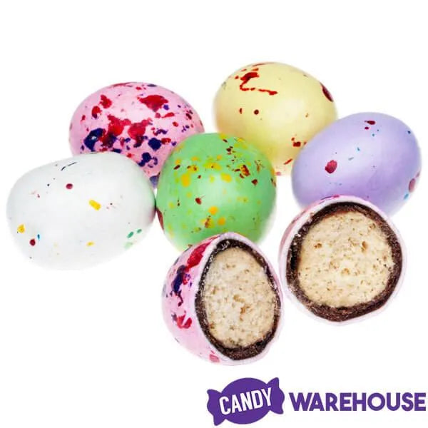 Jelly Belly Speckled Chocolate Malted Easter Eggs Candy: 10LB Case