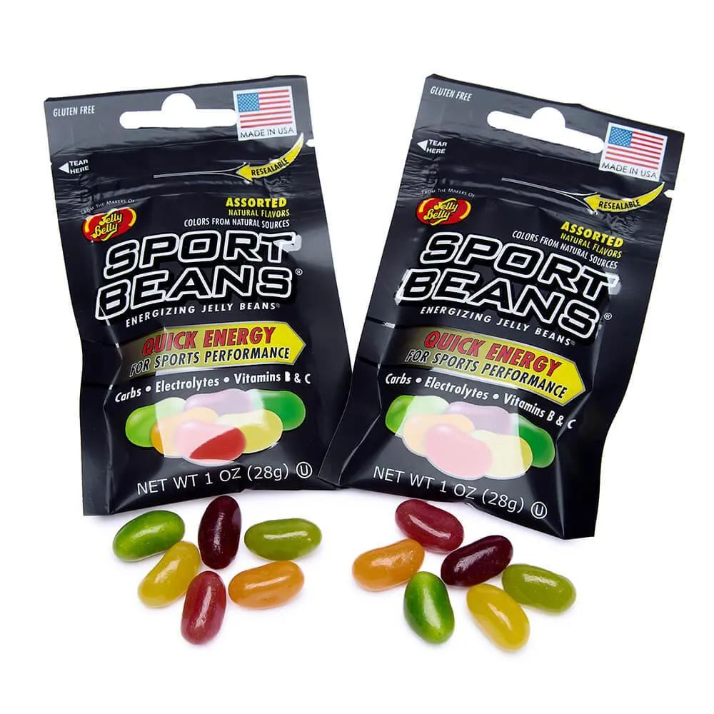 Jelly Belly Sport Beans 1-Ounce Candy Packs - Assorted: 24-Piece Box