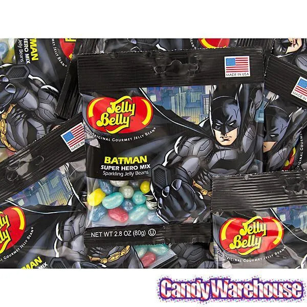 Jelly Belly Superheroes Jelly Beans 2.8-Ounce Bags - Batman: 12-Piece Display