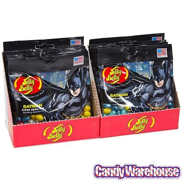 Jelly Belly Superheroes Jelly Beans 2.8-Ounce Bags - Batman: 12-Piece Display