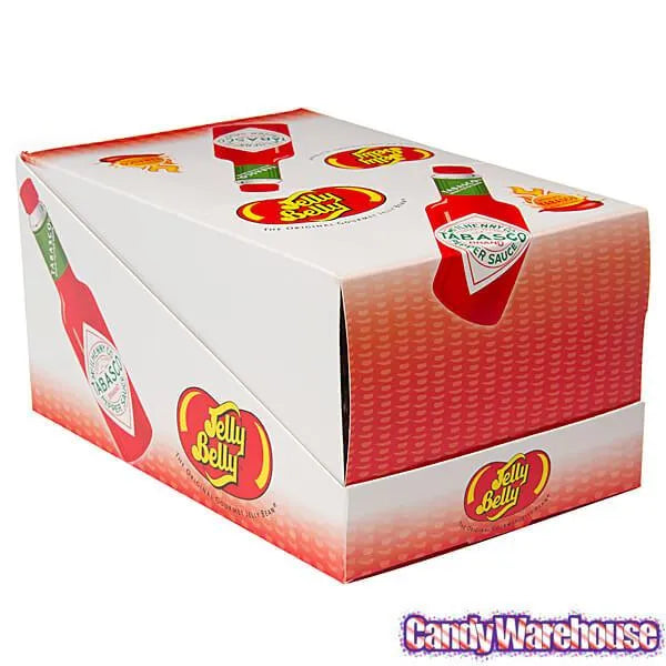 Jelly Belly Tabasco Jelly Beans Candy 1.5-Ounce Bottles: 24-Piece Display