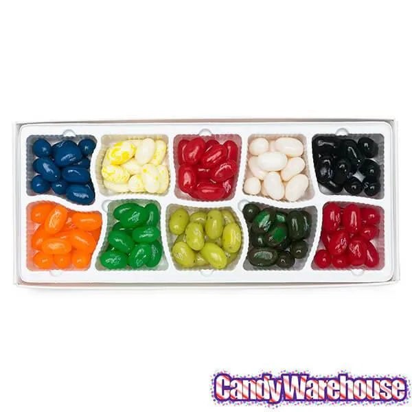 Jelly Belly USA Flag 10 Flavors Jelly Beans Sampler: 4.25-Ounce Gift Box