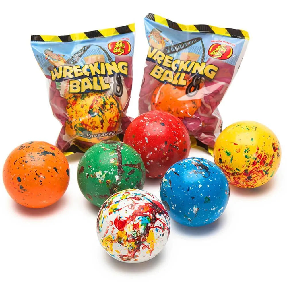 Jelly Belly Wrecking Balls Big Jawbreakers: 12-Piece Display