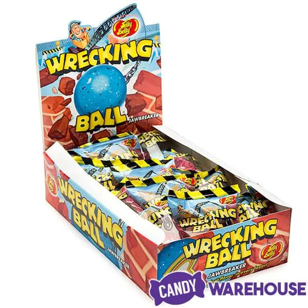 Jelly Belly Wrecking Balls Big Jawbreakers: 12-Piece Display