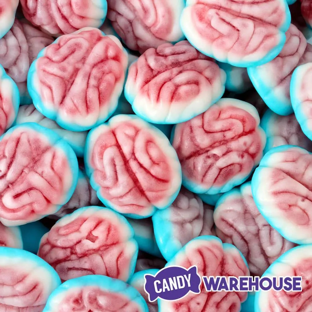 Jelly Filled Gummy Brains: 1KG Bag