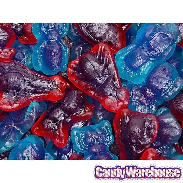 Jelly Filled Gummy Bugs Candy: 3KG Bag